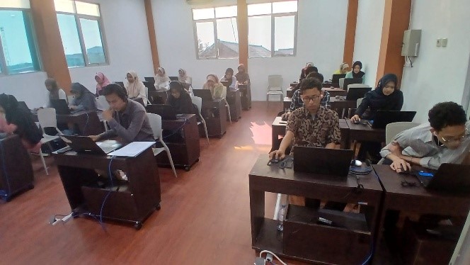 Tes di UPT Bahasa UINSSC